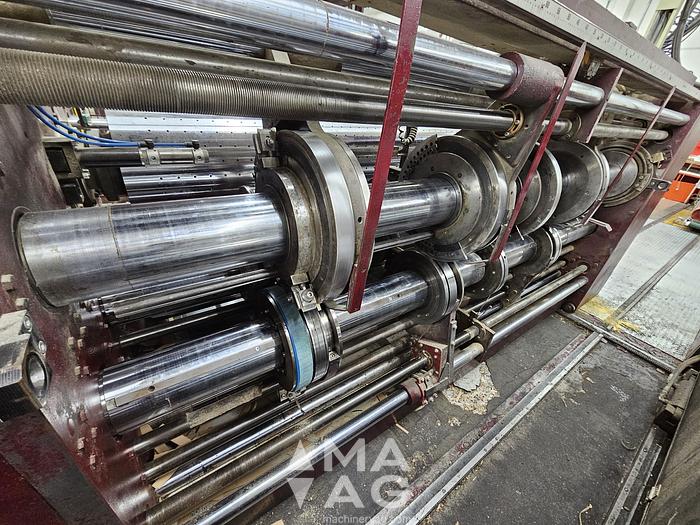 Used Curioni 2800 NT (3 Colors) PRINTER SLOTTER Inliner