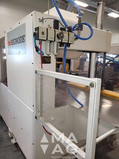 Used Palletizer & Signode bundle strapper 