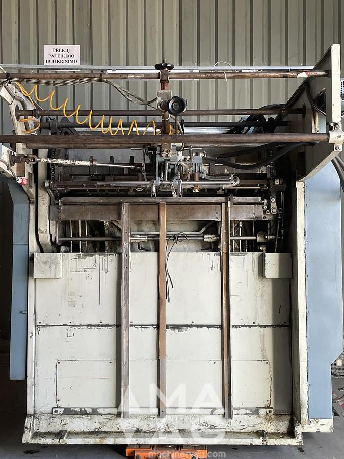 Used TMZ D-4500 Die cutter, year 1990