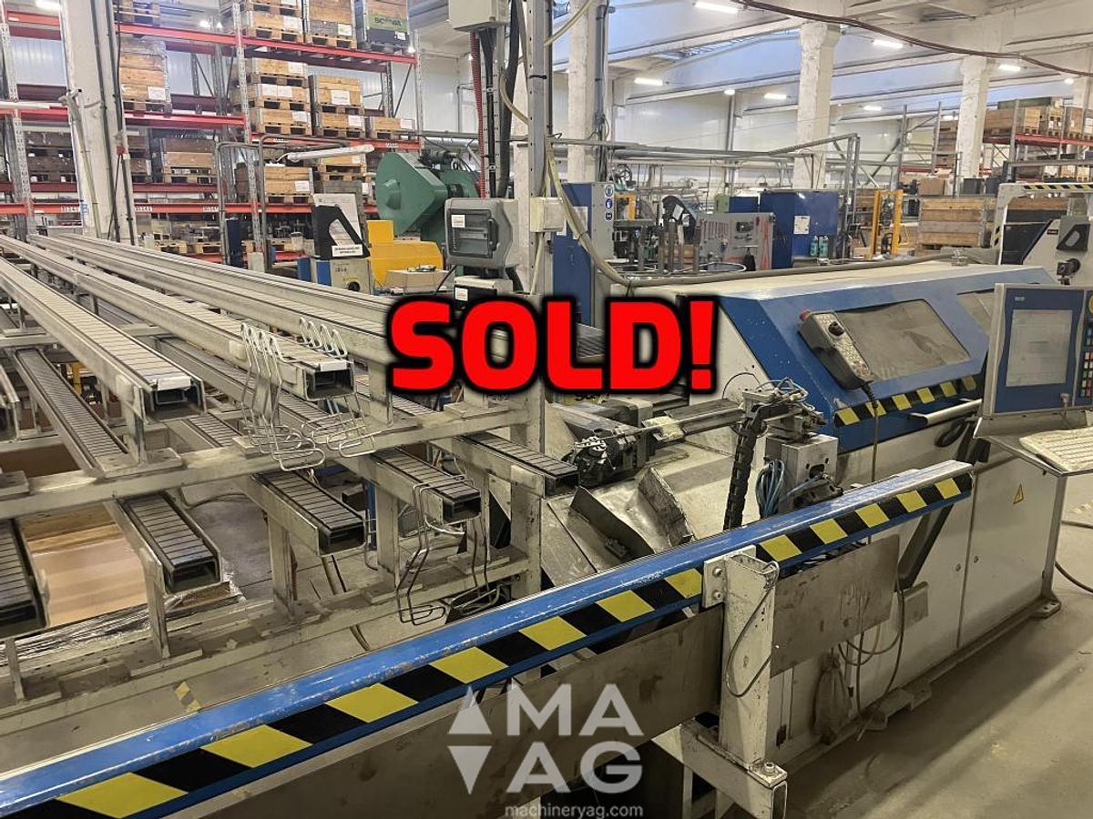 Used WAFIOS BM 41 L, 2004 CNC Bending & Coiling center