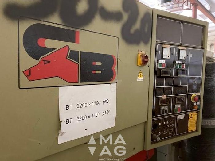 Used Wide belt sander CB 2NRT 1100, 1998
