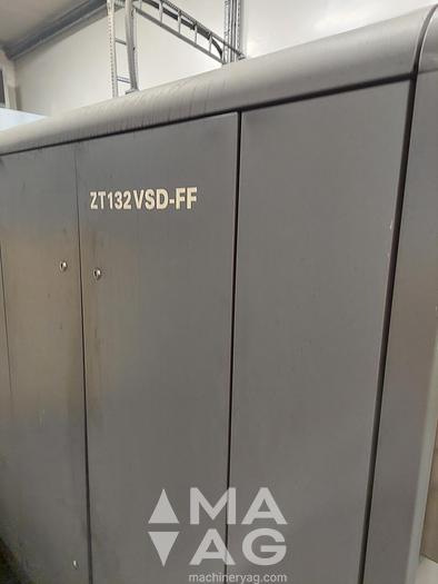 Used Atlas Copco ZT132VSD-FF Screw compressor + refrigerant dryer