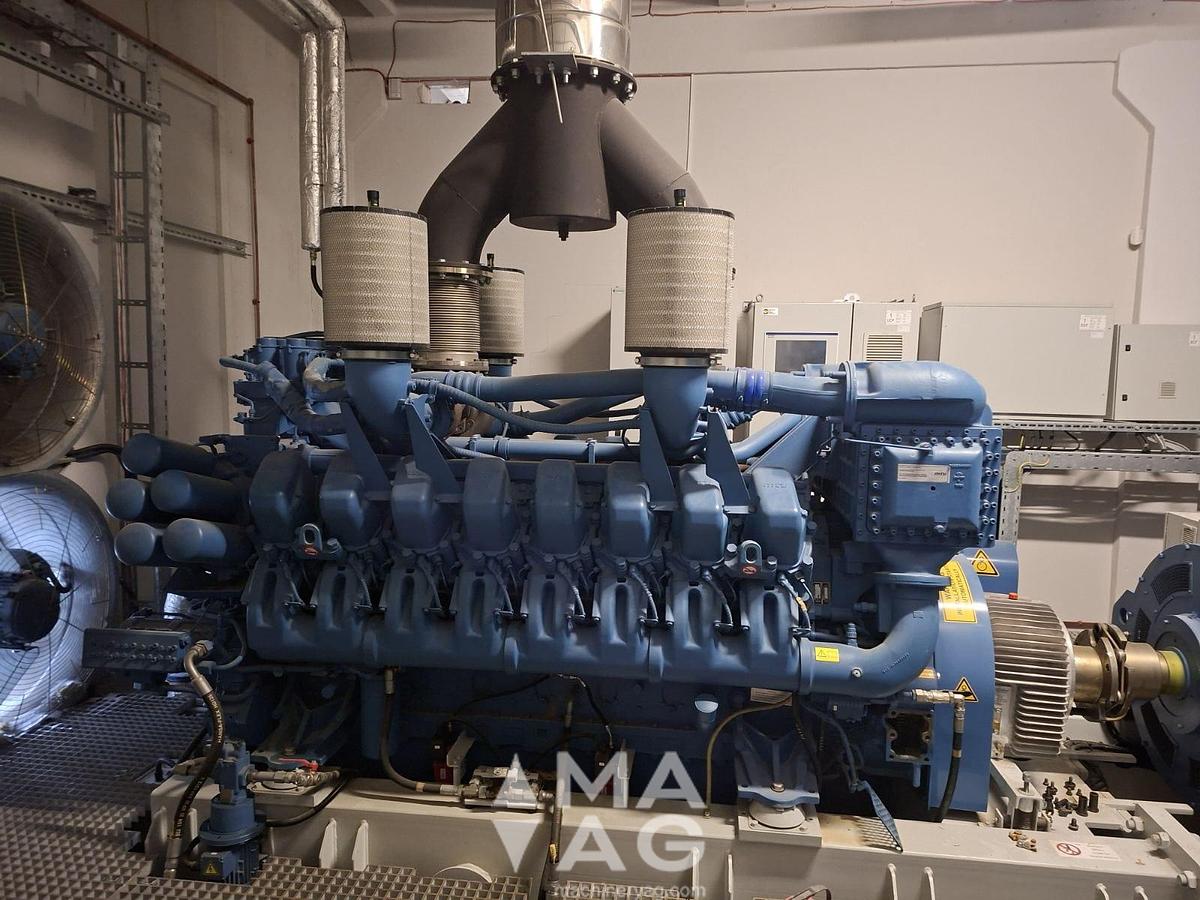 Used HITEC 2000 kVA Diesel Generator, year 2011