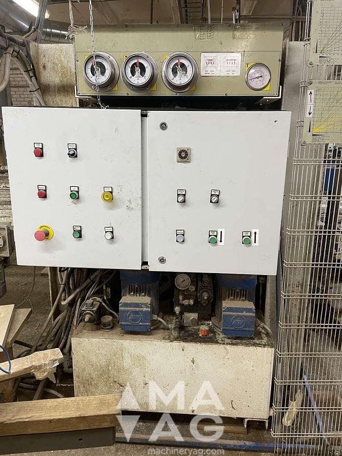 Used Panel gluing press