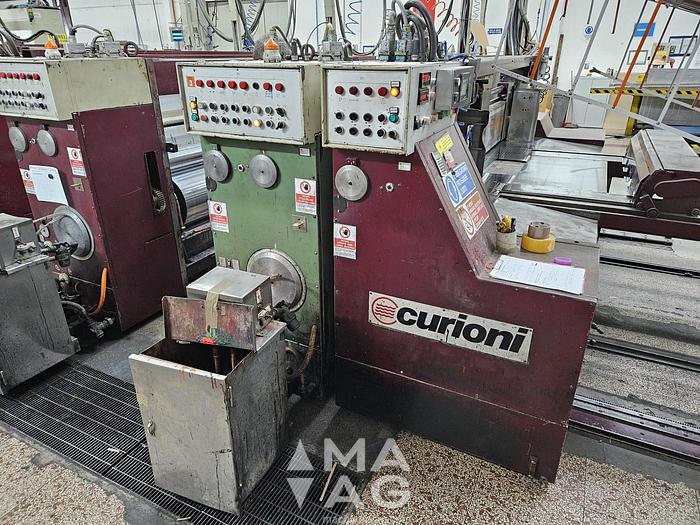 Used Curioni 2800 NT (3 Colors) PRINTER SLOTTER Inliner