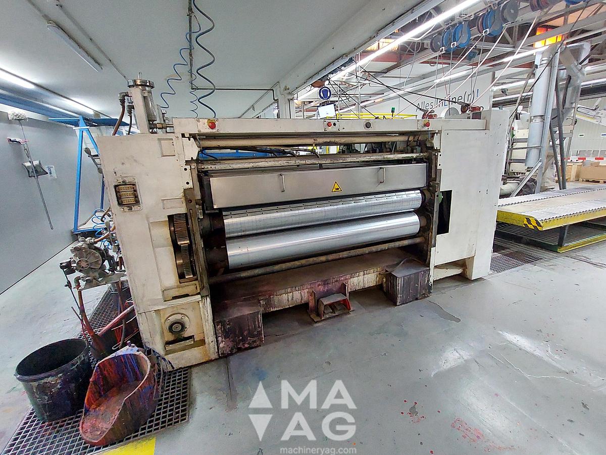 Used Martin 616 Miniline 3 Color Flexo Folder Gluer