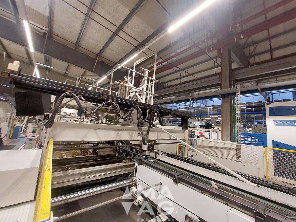 Used MARTIN 1228 Transline 2 Flexo Folder Gluer