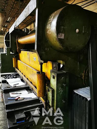 Used HA 3121 metal cutting guillotine