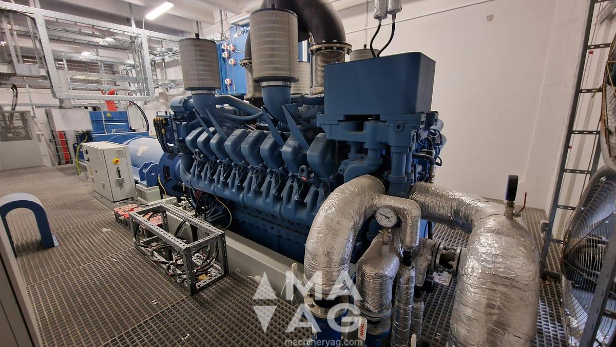 Used HITEC 2000 kVA Diesel Generator, year 2011