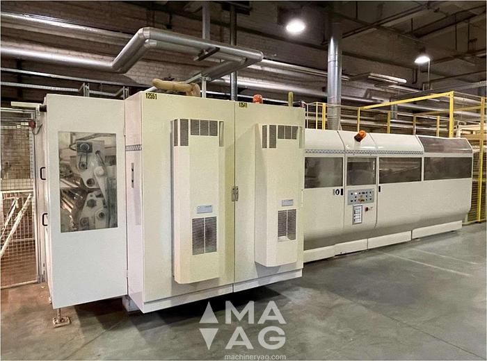 Used BHS modules: Web Alignment & Bridge Break, Glue Machine LWR, Rotary Shear KQM, Slitter Scorer Robot Serial (SR-S)