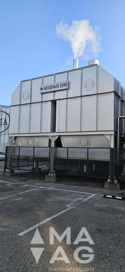 Used RELOX 2040/2 Regenerative thermal oxidation system
