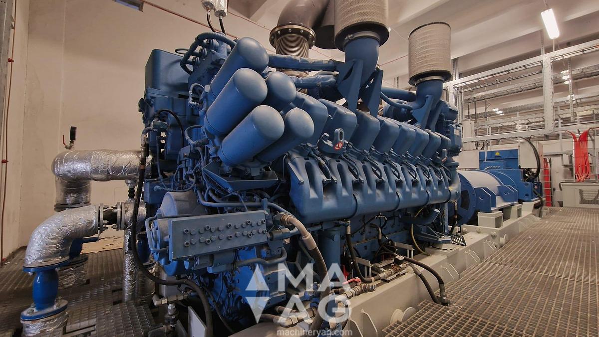 Used HITEC 2000 kVA Diesel Generator, year 2011