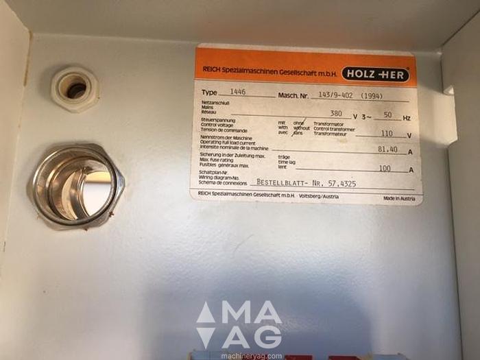 Used 1994 Accord 1446 HOLZ-HER Edgebander