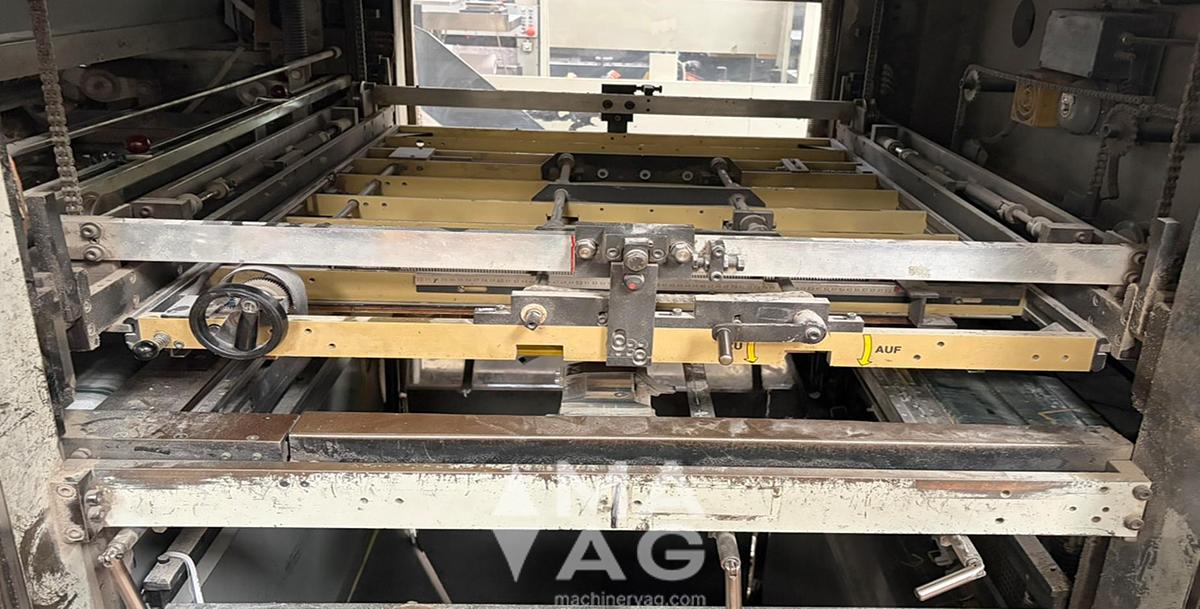 Used 1989 Bobst AUTOPLATINE SP 142-E Automatic Die-Cutting