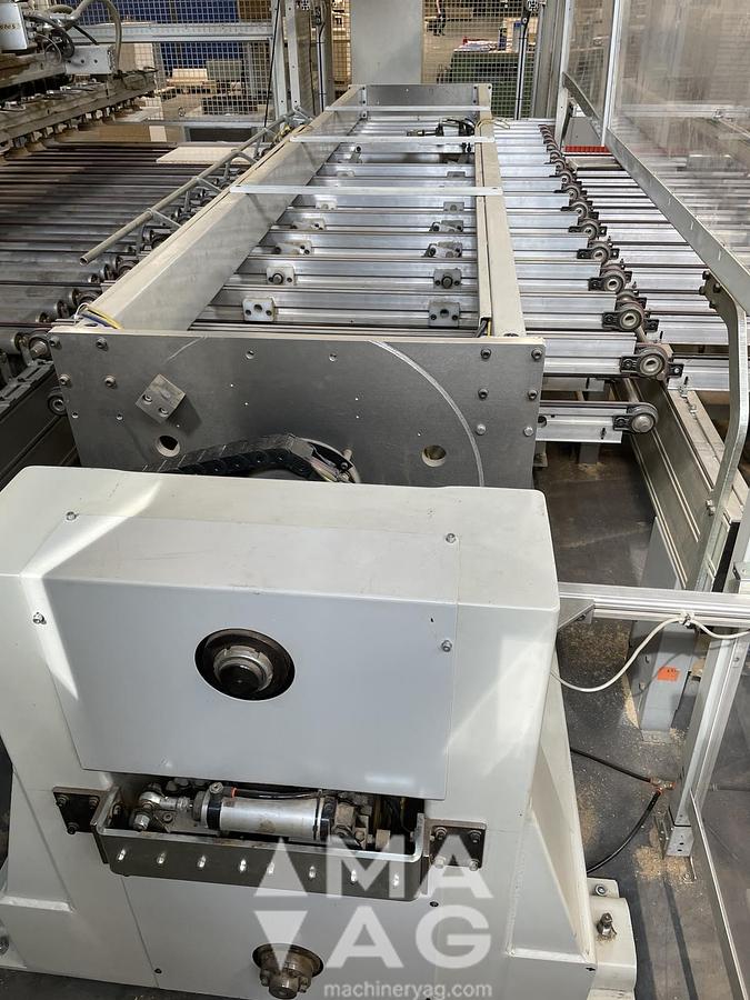 Used BIESSE FTT800 (2)+FHT+ADVANTAGE (2) Drilling, milling and dowel insertion CNC center