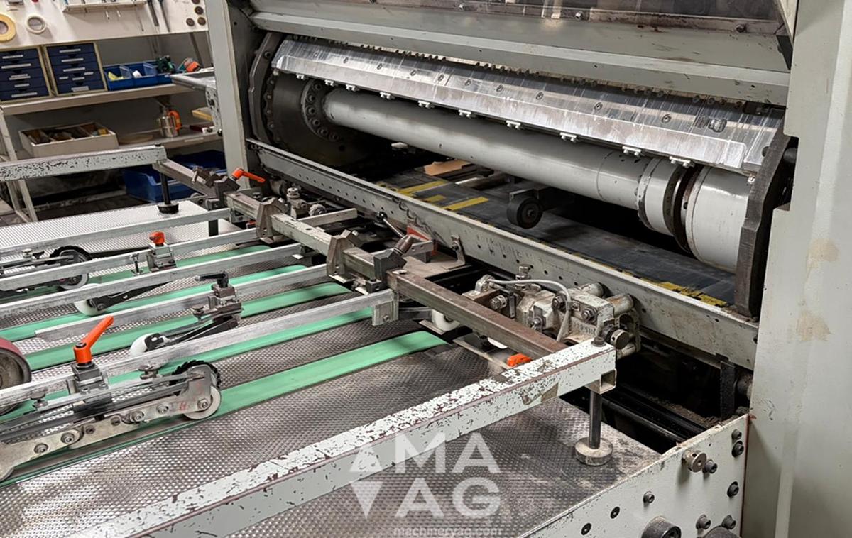 Used 1989 Bobst AUTOPLATINE SP 142-E Automatic Die-Cutting