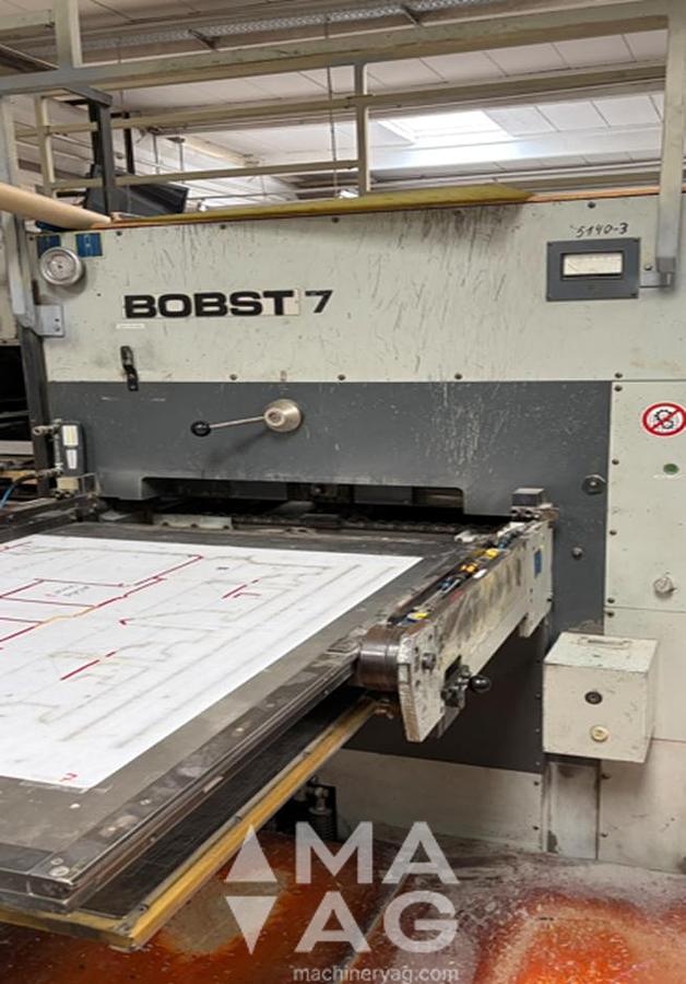 Used 1989 Bobst AUTOPLATINE SP 142-E Automatic Die-Cutting