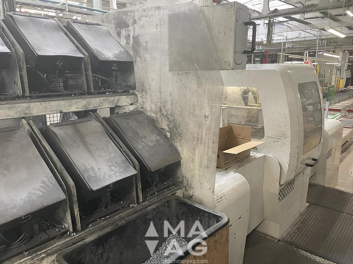 Used Automatic drawer slide insertion line of 3 machines and robot