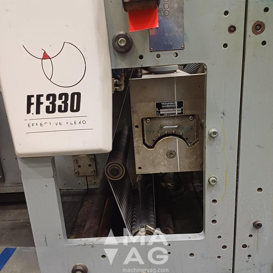 Used MPS EF 330/ 7 color LABELPRESS, 2005