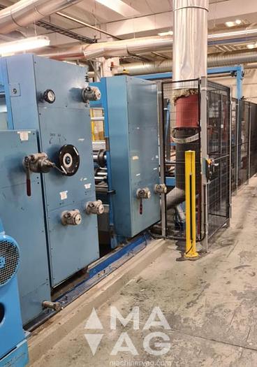 Used 1996 Kirby's Printer Slotter 1 print unit