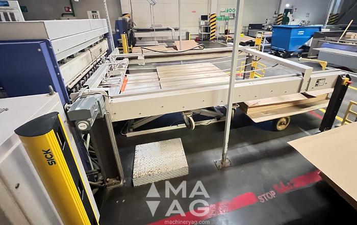 Used Veneer crossfeed splicing machine Fisher+Rueckle FZR-15+DAR25+lifting