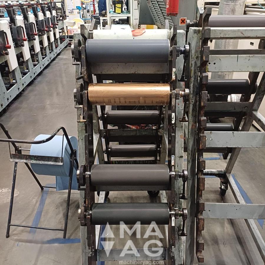 Used MPS EF 330/ 7 color LABELPRESS, 2005