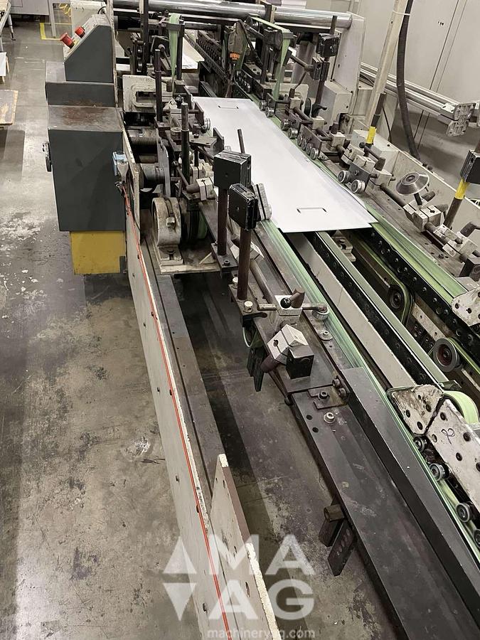 Used BOBST Domino 72 Folder Gluer ERO