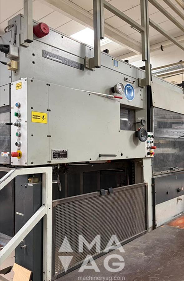 Used 1989 Bobst AUTOPLATINE SP 142-E Automatic Die-Cutting
