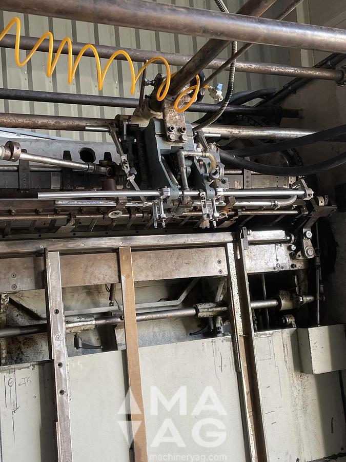 Used TMZ D-4500 Die cutter, year 1990