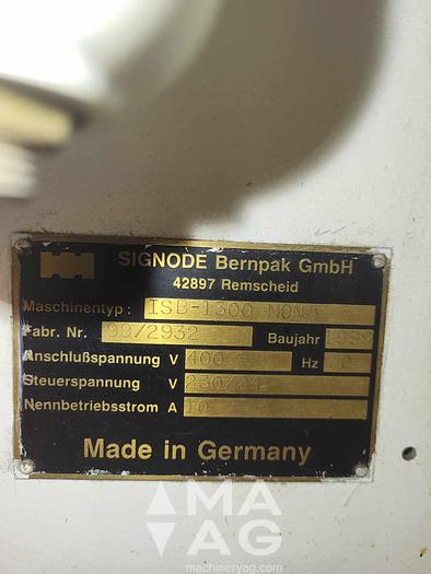 Used Palletizer & Signode bundle strapper 