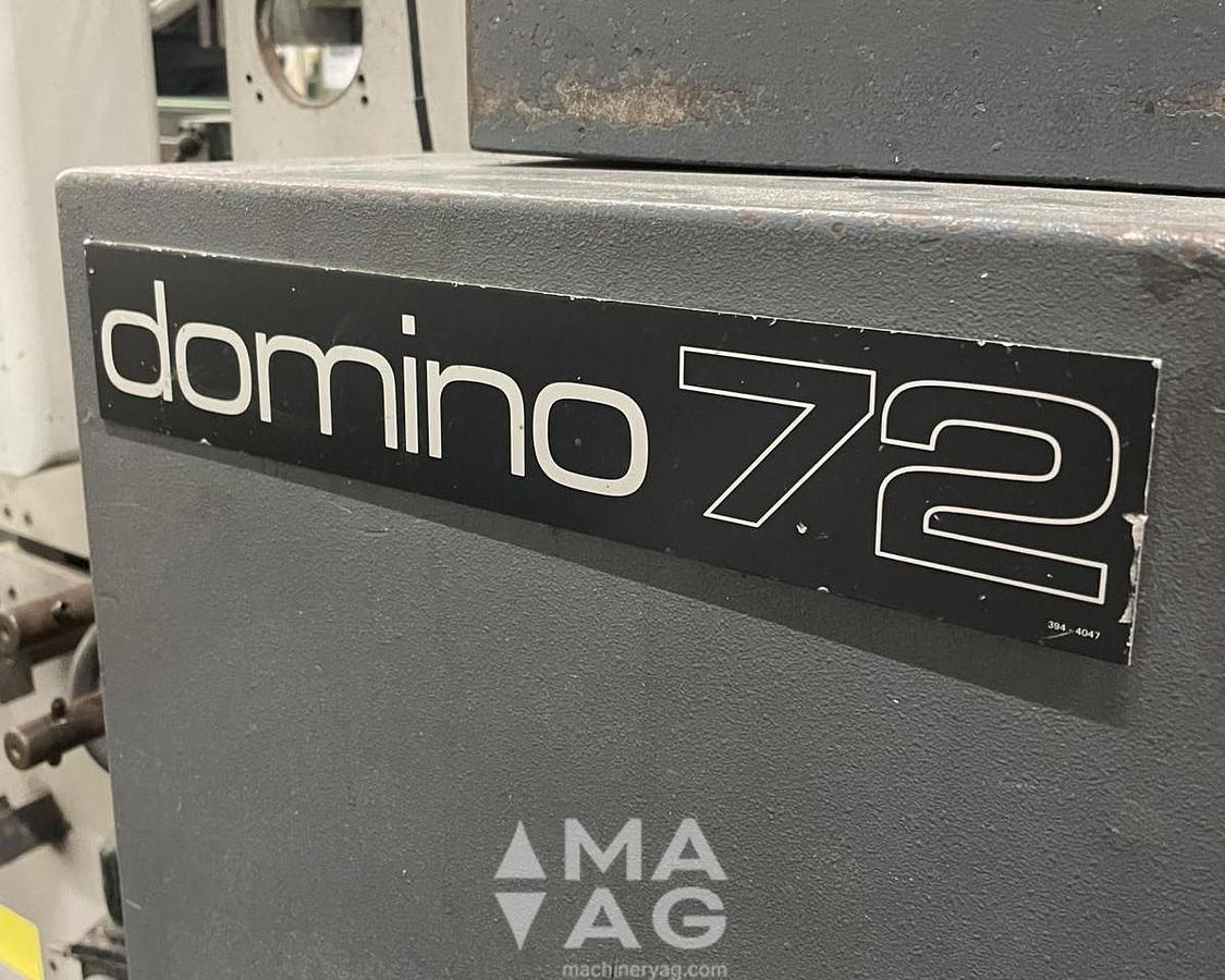 Used BOBST Domino 72 Folder Gluer ERO