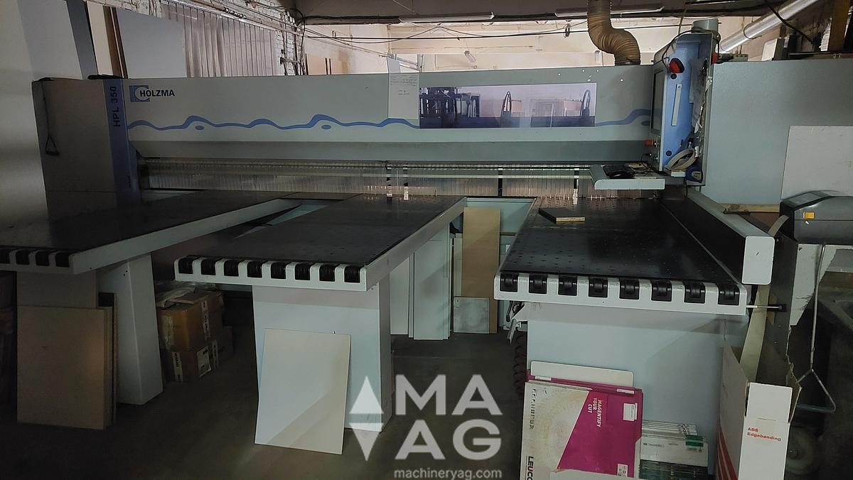Used 2012 HOLZMA Optimat HPL 350/38/22/ Panel Saw