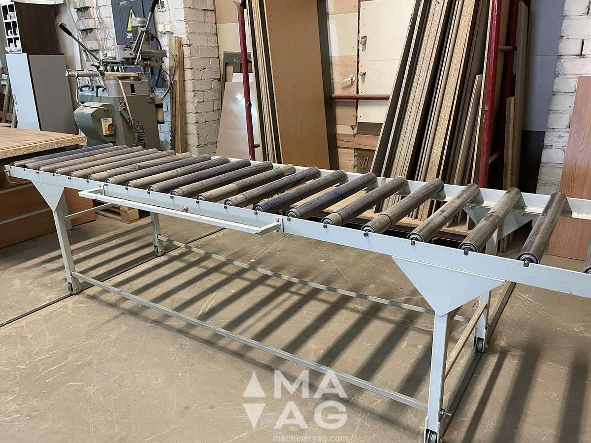 Used 10 pcs. Roller Conveyors