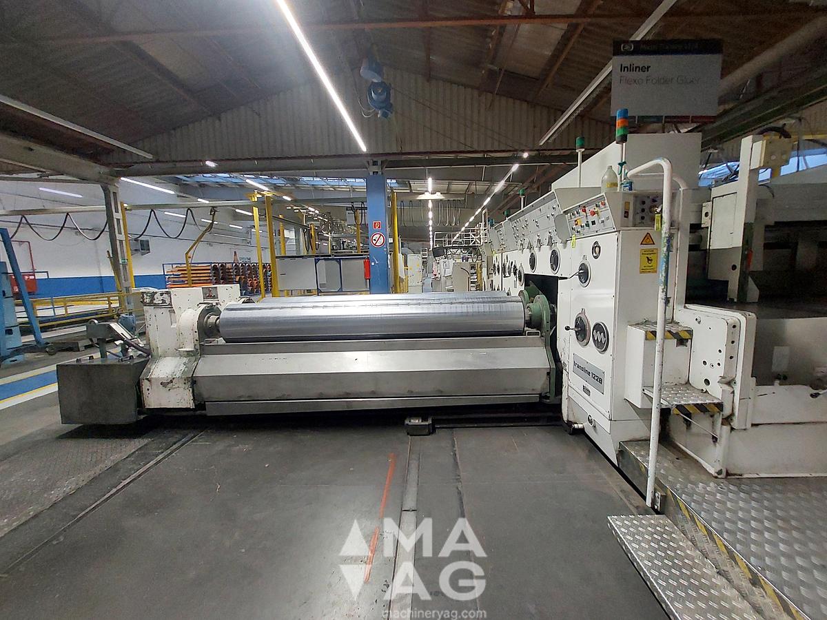 Used MARTIN 1228 Transline 2 Flexo Folder Gluer