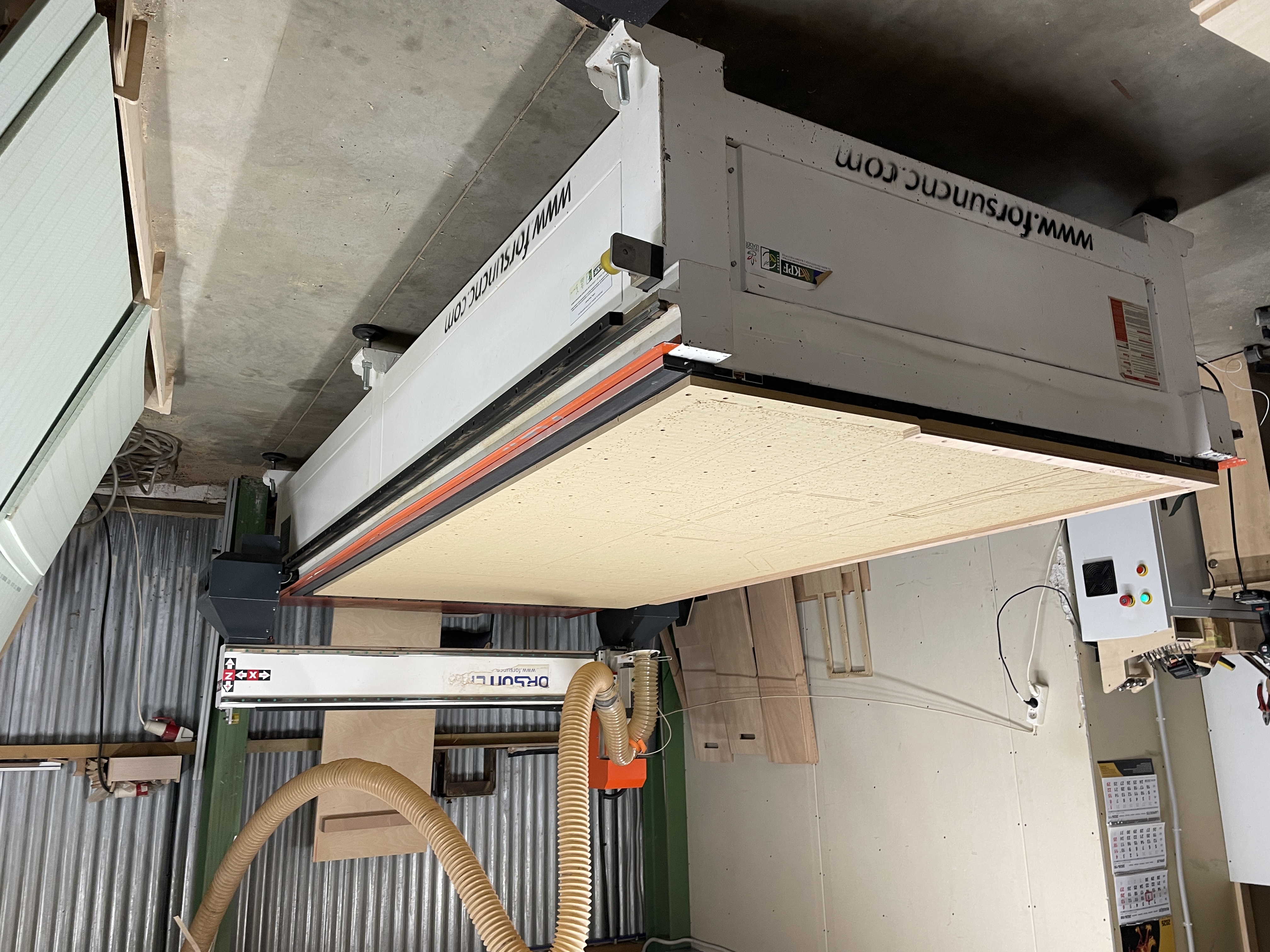 Used 2022 Forsun CNC Machinery FS1530 3-axis CNC Router