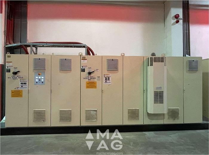 Used BHS modules: Web Alignment & Bridge Break, Glue Machine LWR, Rotary Shear KQM, Slitter Scorer Robot Serial (SR-S)