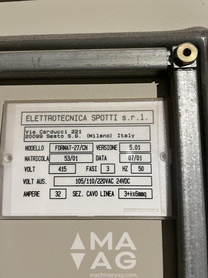 Used Alberti Format 90 CNC machining centre