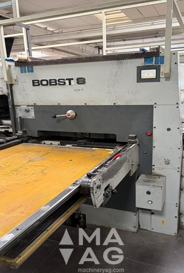 Used 1982 Bobst AUTOPLATINE SP 142-E Automatic Die-Cutting