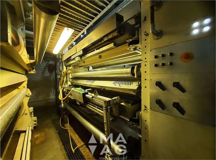 Used BHS modules: Web Alignment & Bridge Break, Glue Machine LWR, Rotary Shear KQM, Slitter Scorer Robot Serial (SR-S)