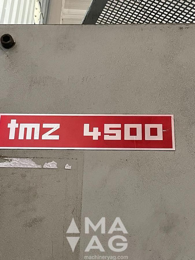 Used TMZ D-4500 Die cutter, year 1990