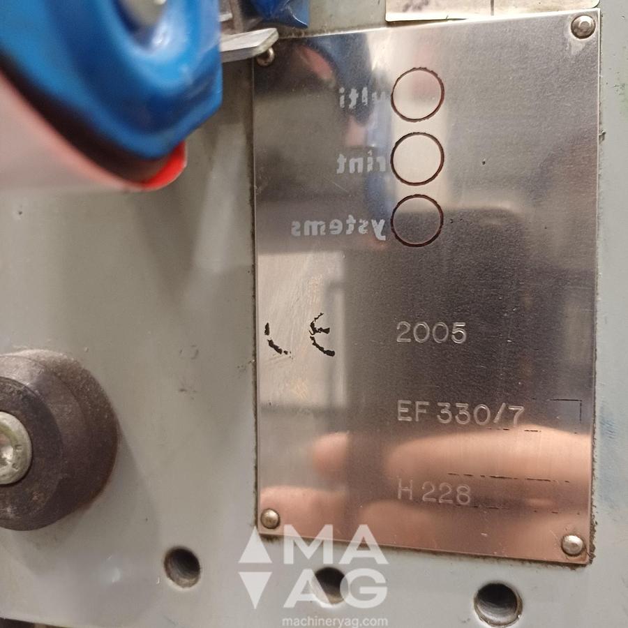 Used MPS EF 330/ 7 color LABELPRESS, 2005