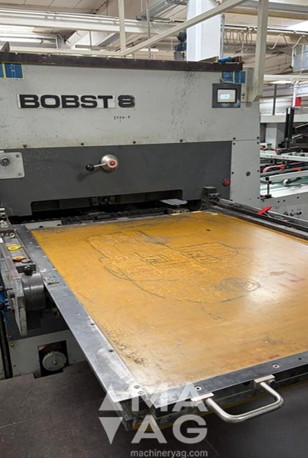 Used 1982 Bobst AUTOPLATINE SP 142-E Automatic Die-Cutting