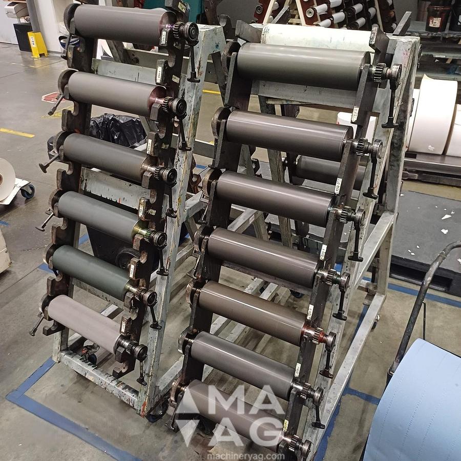 Used MPS EF 330/ 7 color LABELPRESS, 2005