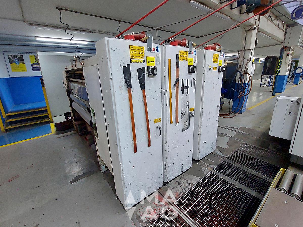 Used Martin 616 Miniline 3 Color Flexo Folder Gluer