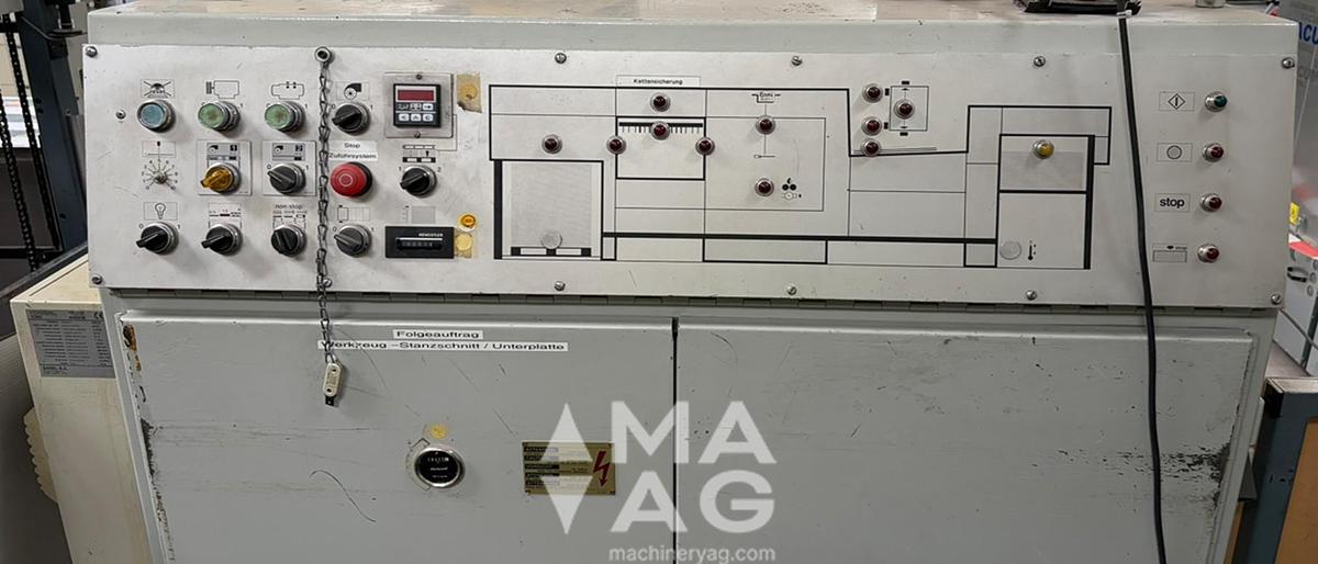 Used 1982 Bobst AUTOPLATINE SP 142-E Automatic Die-Cutting