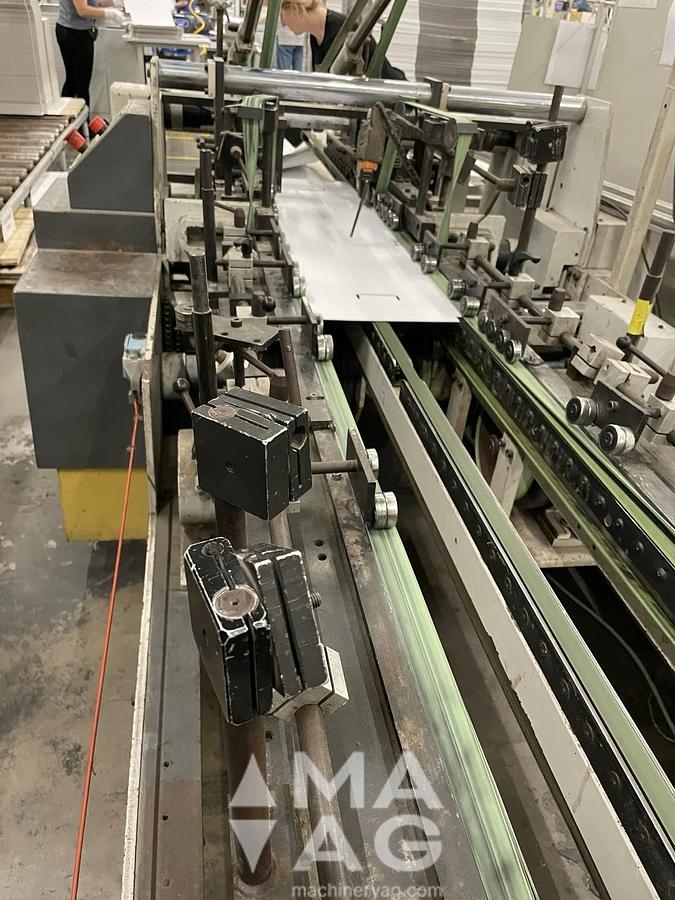 Used BOBST Domino 72 Folder Gluer ERO