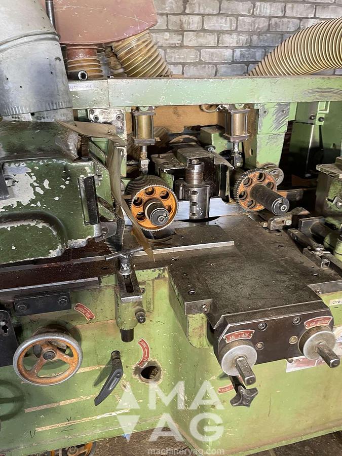 Used 1973 WEINIG PFA 22 four-sided planning moulding