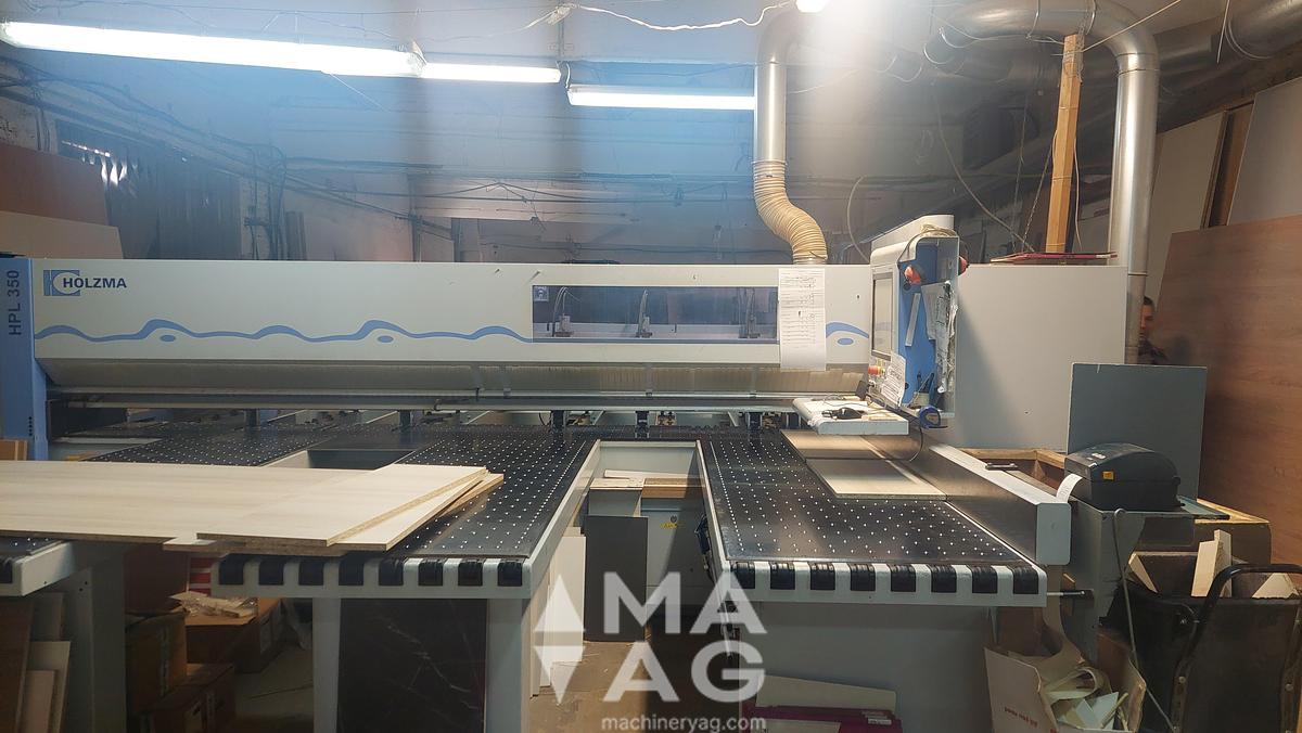 Used 2012 HOLZMA Optimat HPL 350/38/22/ Panel Saw