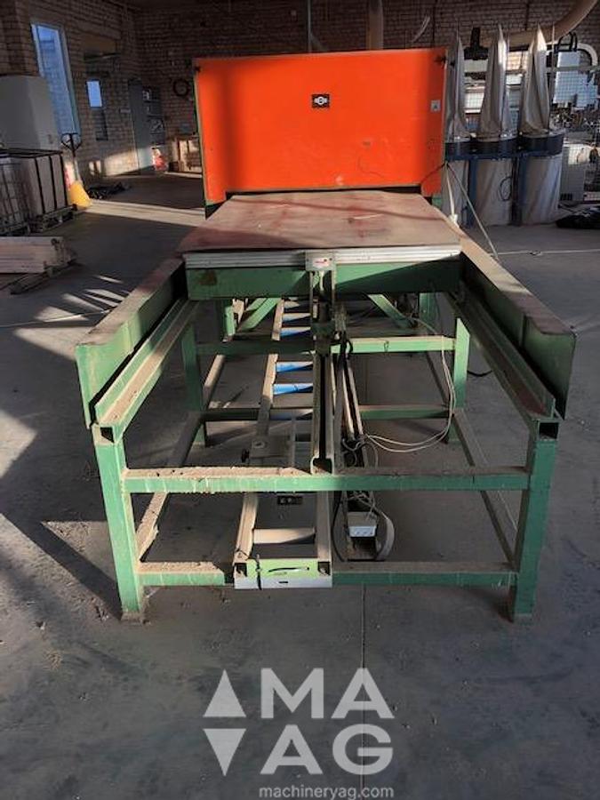 Used 1986 POLZER KAPFU 2 Laminating press
