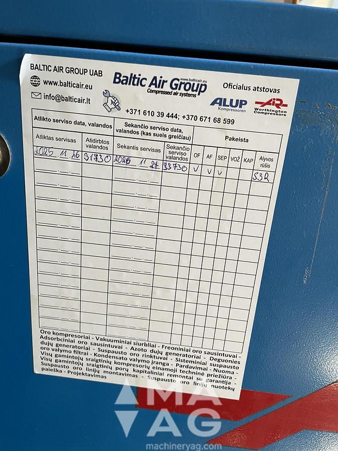 Used Worthington Creyssensac Rollair 1500